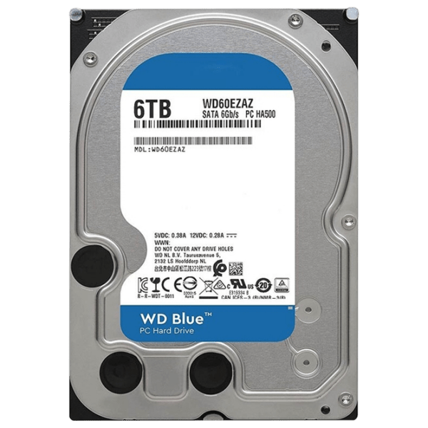 HDD Western Digital WD60EZAZ 3.5'' 6 ТБ  photo 1