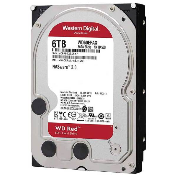 HDD Western Digital Red 3.5'' 6 ТБ  photo 3