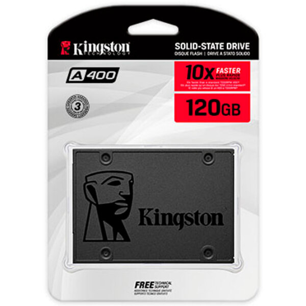 SSD Kingston A400 2.5'' 120 GB Viteza de citire: 500 MB/ s,
Viteza de inscriere: 320 MB/ s photo 5