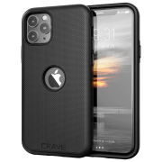Чехол для смартфона Apple iPhone 11 Pro (Dual Guard) Черный CRAVE, ТПУ, Back