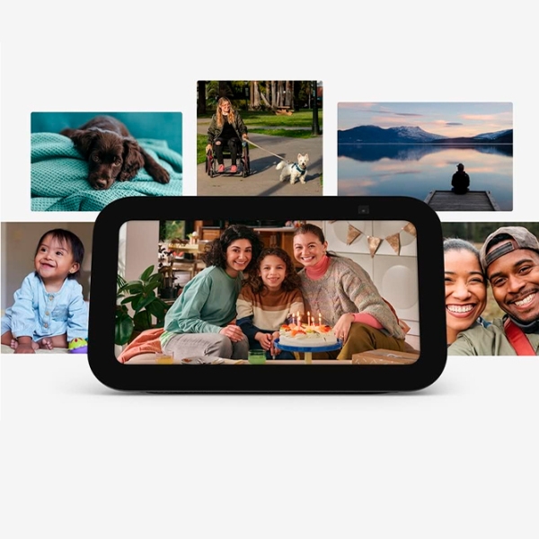 Boxă smart Amazon Echo Show 5 Black  photo 2