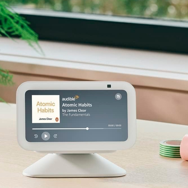 Boxă smart Amazon Echo Show 5 Black  photo 5