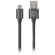 Cablu pentru telefon Forever GSM032491 USB Type-A/ USB Type-C Black 