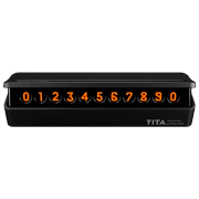Card de parcare Xiaomi TITA Temporary Parking Black 