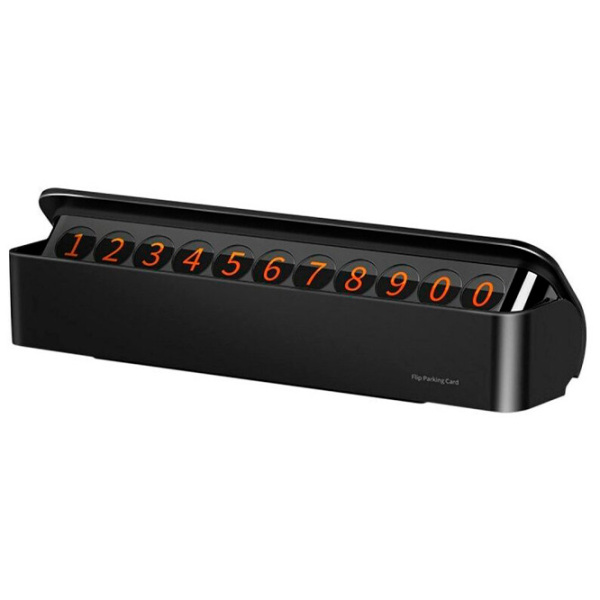 Card de parcare Xiaomi TITA Temporary Parking Black  photo 3