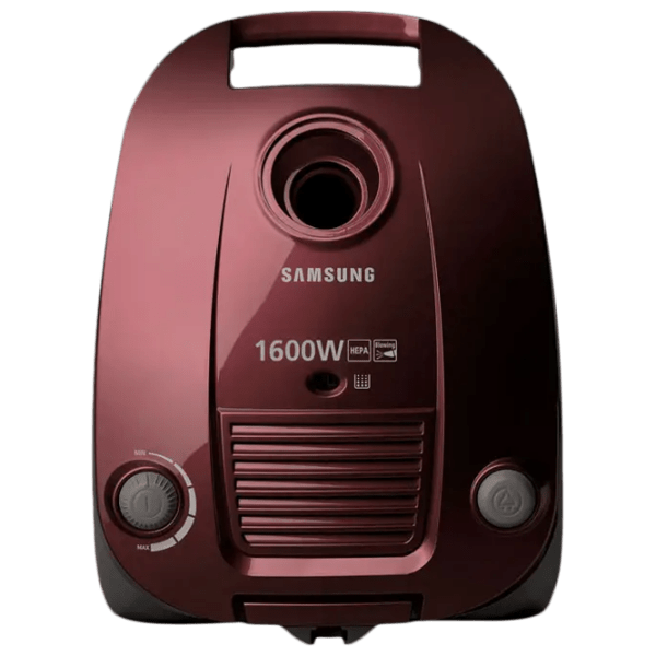 Пылесос Samsung VCC4141V3E/SBW Бургундия 1600 Вт, Сухая, Мешок/3 л photo 1
