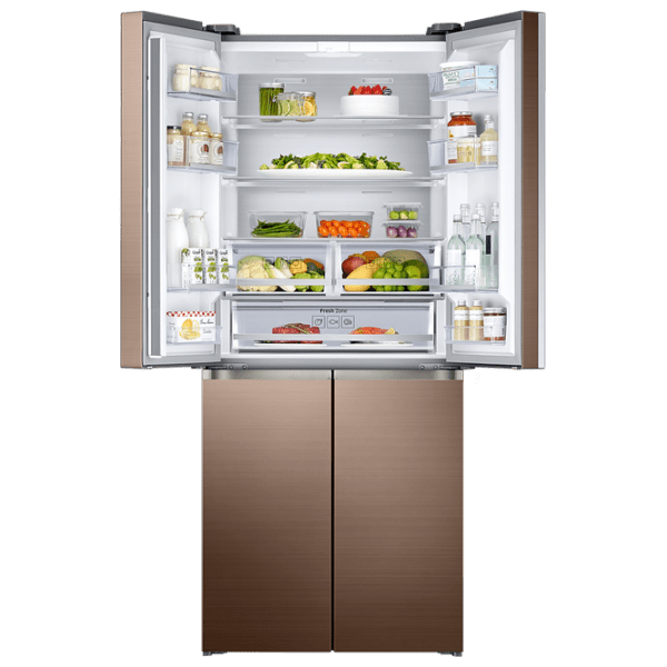 Frigider Samsung RF50K5960DP/ UA Bronze 336l/ No Frost, 150l/ No Frost, A+ photo 4
