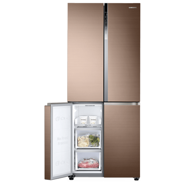 Frigider Samsung RF50K5960DP/ UA Bronze 336l/ No Frost, 150l/ No Frost, A+ photo 5