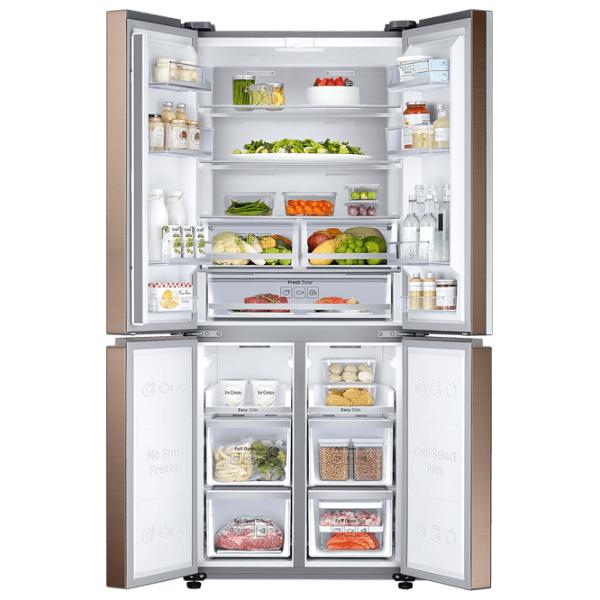 Frigider Samsung RF50K5960DP/ UA Bronze 336l/ No Frost, 150l/ No Frost, A+ photo 7
