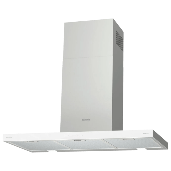 Hotă Gorenje WHT 9 SYW White 90 cm, Recirculare, 650 m³/h photo 1