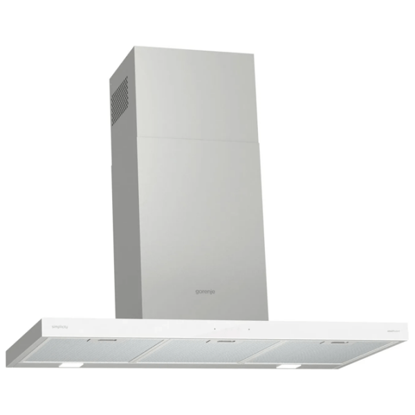 Hotă Gorenje WHT 9 SYW White 90 cm, Recirculare, 650 m³/h photo 3