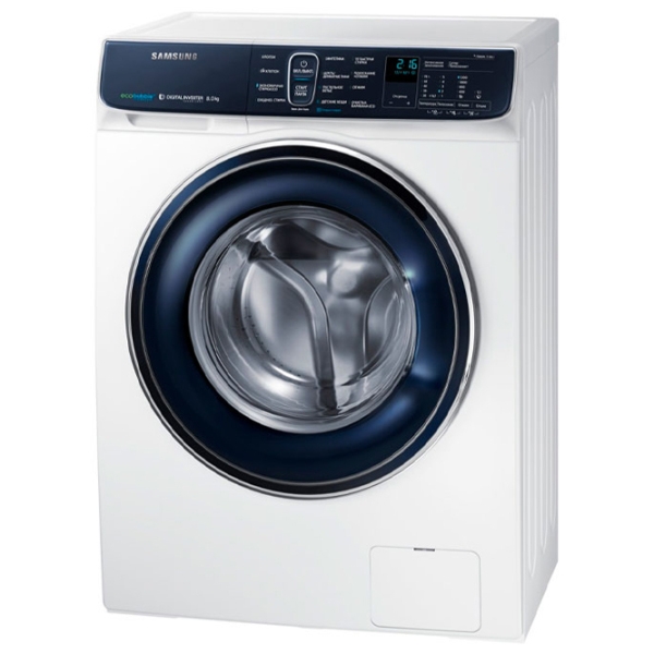 Mașină de spălat Samsung WW80K52E61WDBY White 8 kg, 1200 rpm, A (old) photo 2