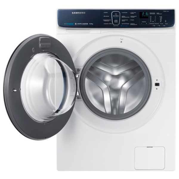 Mașină de spălat Samsung WW80K52E61WDBY White 8 kg, 1200 rpm, A (old) photo 4