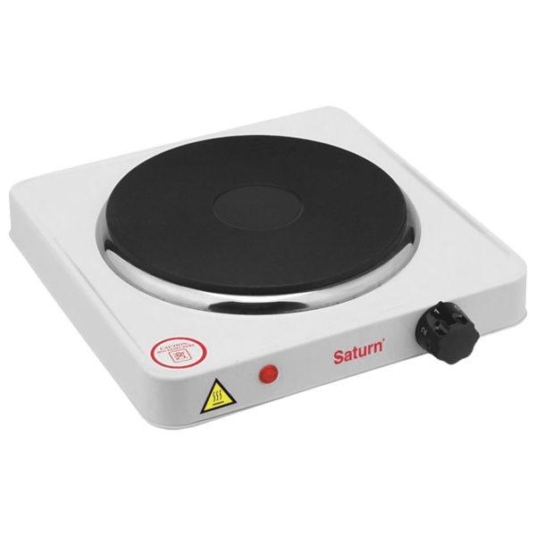 Saturn ST-EC0180 White Electrică, Oțel emailat photo 1