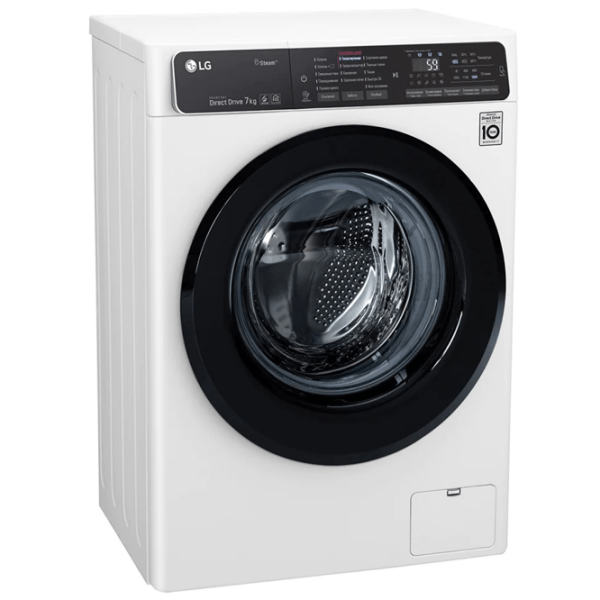 Mașină de spălat LG F2H5HS6W White 7 kg, 1200 rpm, A photo 2