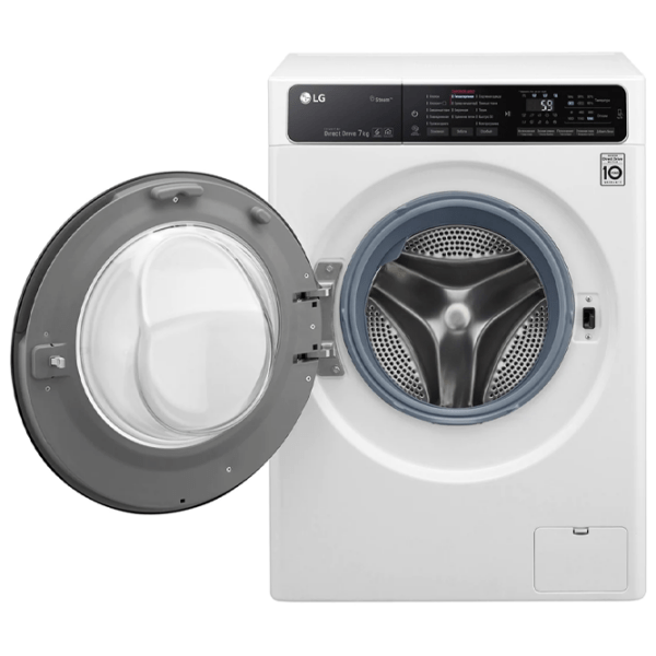 Mașină de spălat LG F2H5HS6W White 7 kg, 1200 rpm, A photo 6