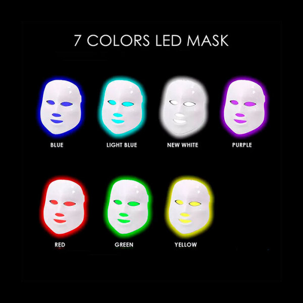 Маска для микротоковой и светотерапии LED LIGHT THERAPY FACE MASK  photo 4