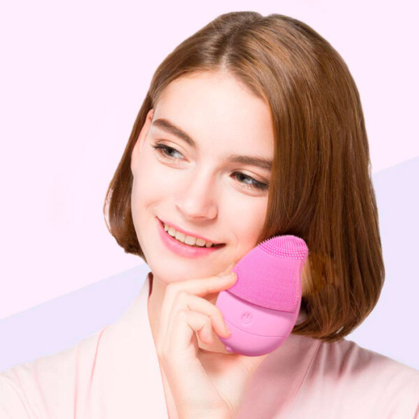 Силиконовая щетка для очищения и массажа лица MANGO  photo 2