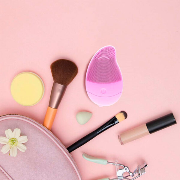 Силиконовая щетка для очищения и массажа лица MANGO  photo 3