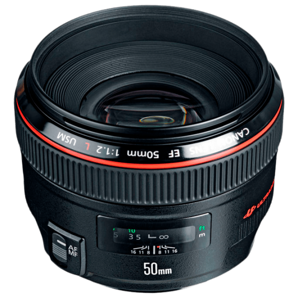Объектив Canon EF 50mm f/ 1.2L USM, Черный  photo 1