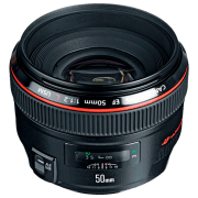 Объектив Canon EF 50mm f/ 1.2L USM, Черный 
