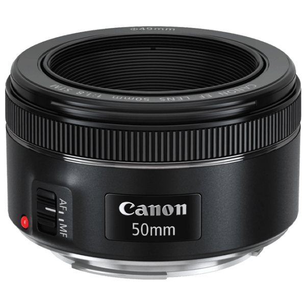 Prime Lens Canon EF 50mm f/1.8 STM black  photo 1