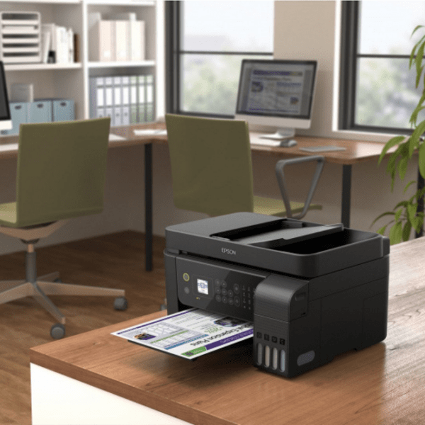 МФУ Epson L5190 Черный Струйный, Цветная,  photo 6