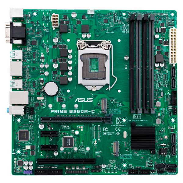 Placa de baza Asus PRIME B360M-C  photo 1