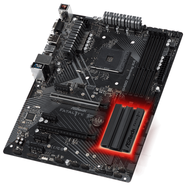 Материнская плата ASRock Fatal1ty B450 Gaming K4 ATX  photo 2