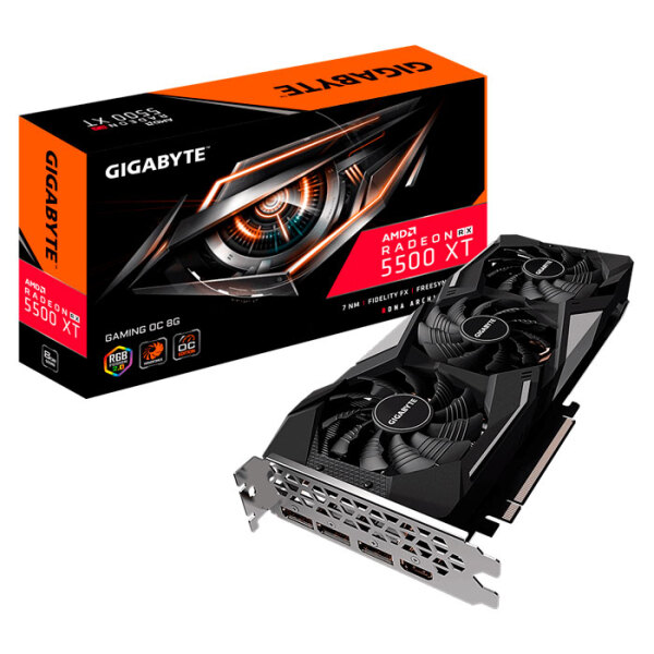 Placa video Gigabyte Radeon RX 5500XT 8GB GDDR6 Gaming OC  photo 6