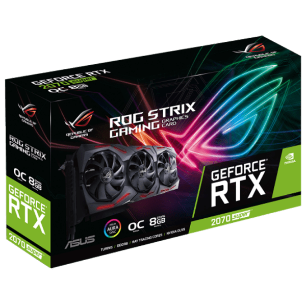 Placă video Asus GeForce RTX 2070 SUPER ROG STRIX GAMING 8 GB  photo 6