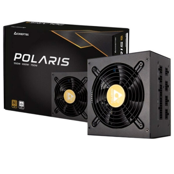 Блок питания ATX 12V 2.3 Chieftec POLARIS PPS-650FC 650 Вт Черный  photo 5