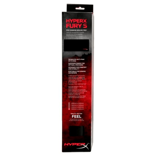 Covoraș pentru mouse HyperX Fury S Extra Large Black 900 x 420 x 3 mm photo 4