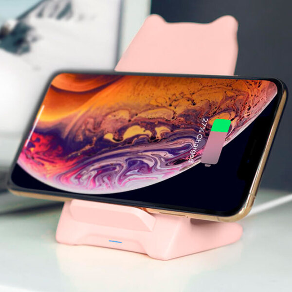 Încărcător wireless Nillkin MC037 (10 W) Pink 2 A / Pink photo 5