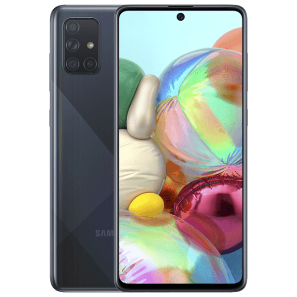 Samsung Galaxy A71 128 ГБ Черный 6.7" | 64 Мп | 6 ГБ | Dual SIM photo 1