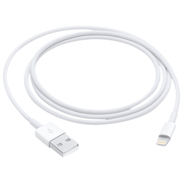 Кабель для телефона Apple MXLY2 USB Type-A/ Lightning Белый  photo 1
