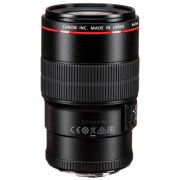 Объектив Canon EF 100mm f/ 2.8 L Macro IS USM, Черный 