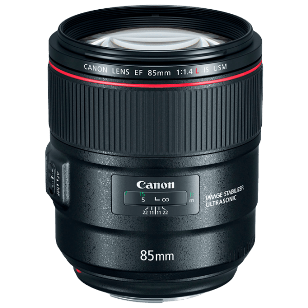 Объектив Canon EF 85мм f/1.4L IS USM, Чёрный  photo 1