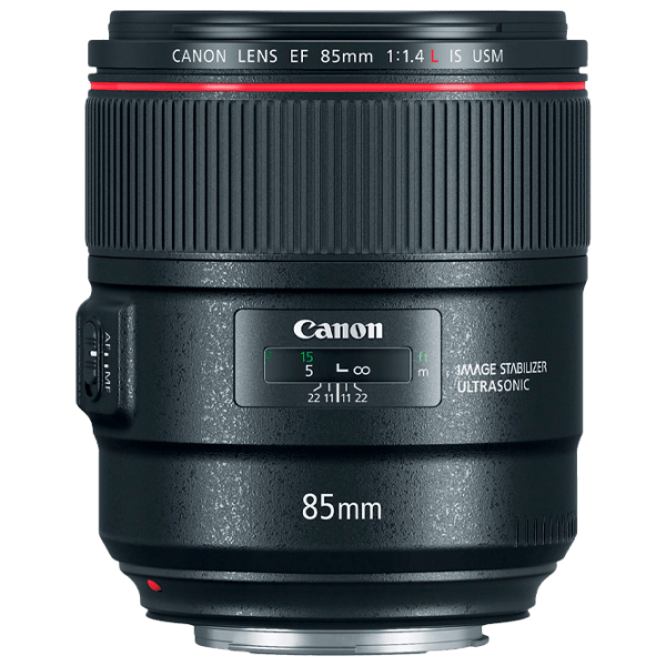 Объектив Canon EF 85мм f/1.4L IS USM, Чёрный  photo 2