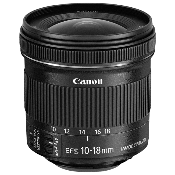 Zoom Lens Canon EF-S 10-18mm F/4.5-5.6 IS STM Black  photo 2
