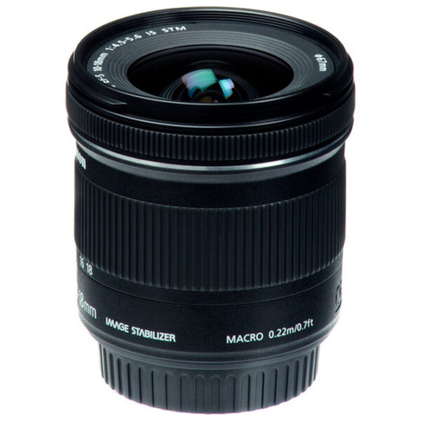Zoom Lens Canon EF-S 10-18mm F/4.5-5.6 IS STM Black  photo 4