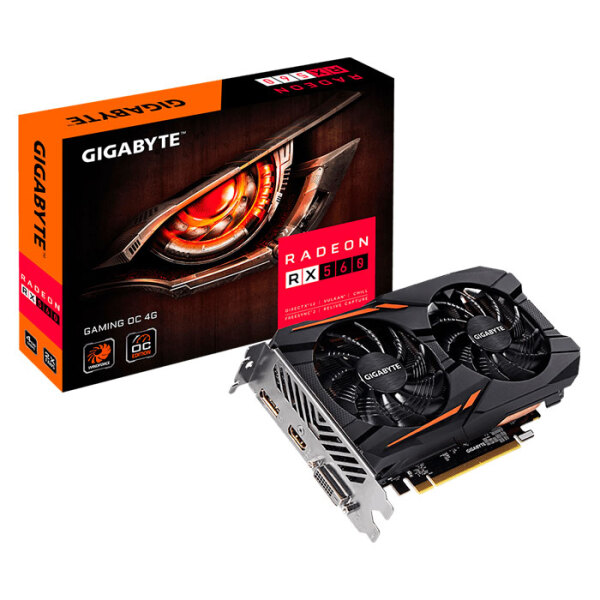 Placa video Gigabyte RX560 4GB GDDR5 OC  photo 5