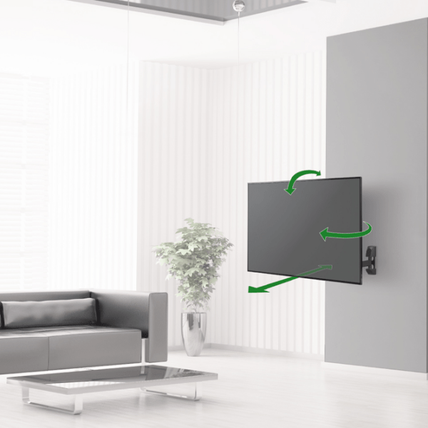 Suport TV Barkan 3300 Black VESA 400 x 400 mm photo 1