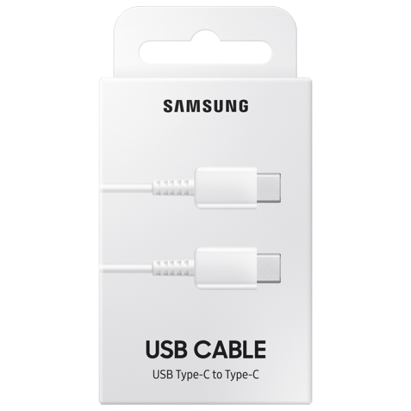 Cablu pentru telefon Samsung EP-DA705 USB Type-C/ USB Type-C White  photo 4