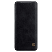 Husă pentru smartphone Samsung Galaxy S20 Ultra (QIN) Black Nillkin, Piele, Flip Cover