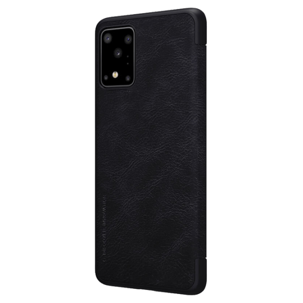Husă pentru smartphone Samsung Galaxy S20 Ultra (QIN) Black Nillkin, Piele, Flip Cover photo 3