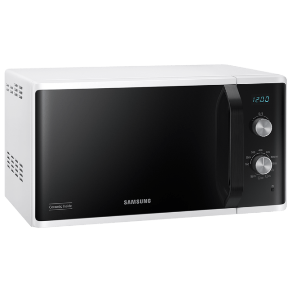 Cuptor cu microunde Samsung MG23K3614AW/ BW White Cu grill, 23 l, 800 W photo 2