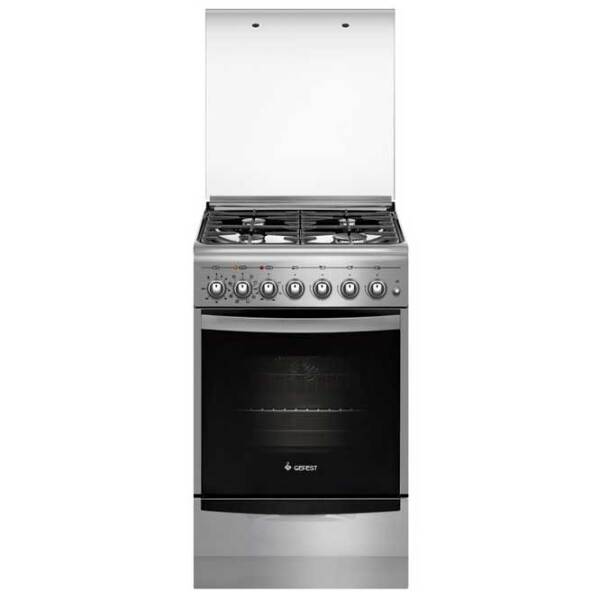 Aragaz Gefest 5102-03 0027 Inox Tipul plitei: Pe gaz, 55 l, Tipul cuptorului: Electric photo 2