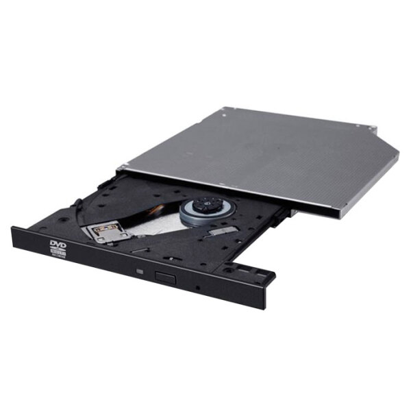 Slim 9.5mm/Notebook Internal DVD-RW Drive LG GUD0N (SATA), Черный  photo 1