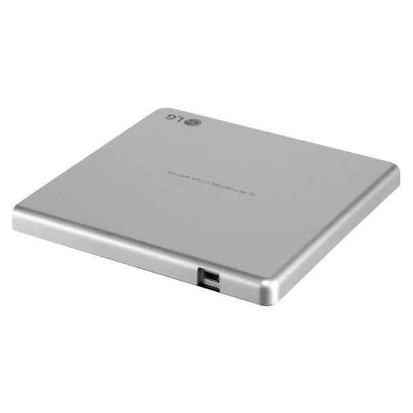 External Portable Slim 8x DVD-RW Drive LG GP57ES40, Серебряный  photo 1